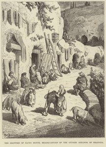 De grotten van Sacro Monte door Gustave Dore